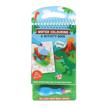 Kleuren met water - Dino