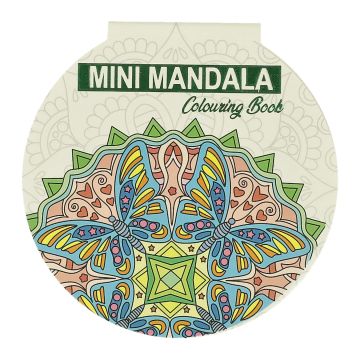 Mini Mandala Kleurboek - Rond - Groen Mini Mandala Kleurboek - Rond - Groen