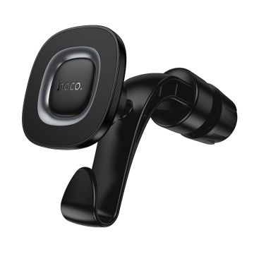 Hoco H99 Magnetische Telefoonhouder Auto Hoofdsteun - Zwart