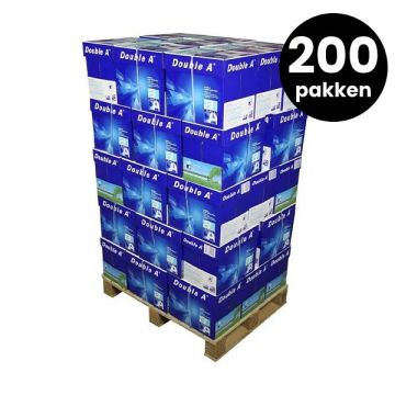 Pallet Premium A4 Papier 80gr - 200 pakken van 500 vellen per pak - inclusief gratis display