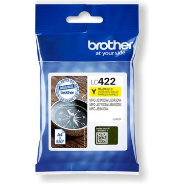 Original Brother LC 422 Yellow