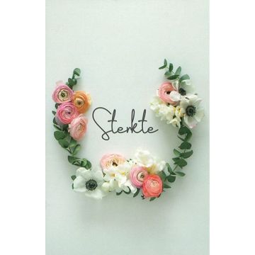 10 Wenskaarten met envelop - Sterkte