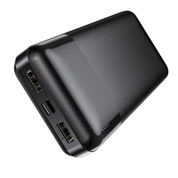 Hoco Powerbank 2x USB Outlet 20.000mAh Black