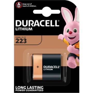 Duracell Photo Lithium CR-P2P (DL223) Batterij (1-pack)