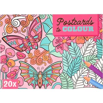 Mandala Wenskaarten om zelf te kleuren - 20 stuks Mandala Wenskaarten om zelf te kleuren - 20 stuks