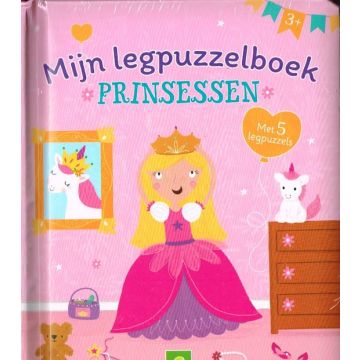 Puzzelboek - Prinsessen - 5 legpuzzels