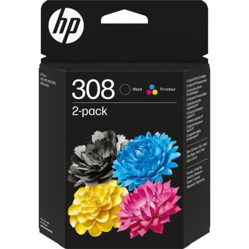 Original HP 308 Multipack BK & Color