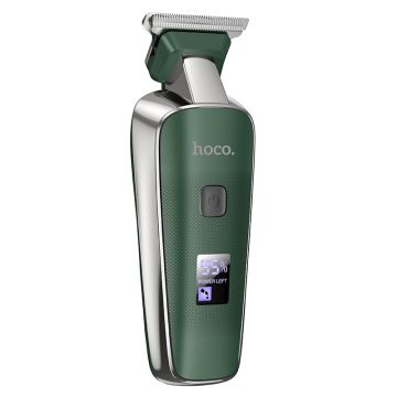 Hoco HP23 Classic Tondeuse met opzetstukken en digitaal display - groen