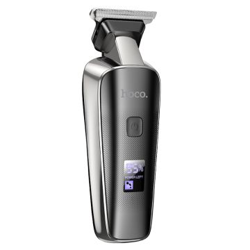 Hoco HP23 Classic Tondeuse met opzetstukken en digitaal display - zwart