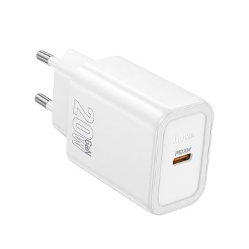 Hoco USB-C Snellader - 20W - Wit