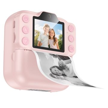 Hoco Digitale Camera voor kinderen met Instant Print functie - Roze