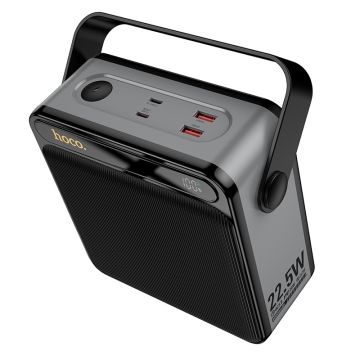 Hoco J161 Powerbank - 80.000mAh - 2x USB-A & 2x USB-C - Extreem hoge capaciteit