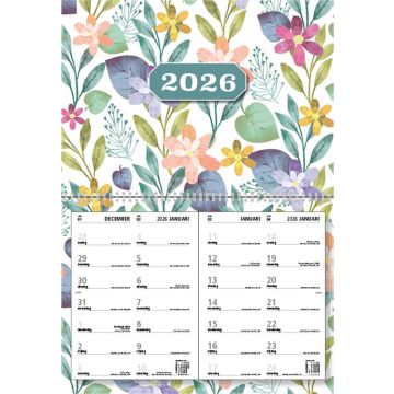 Omleg Maandkalender 2026 - Zondag