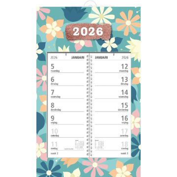 Omlegweekkalender 2026 - Maandag