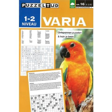 Puzzeltijd Puzzelboek 96 pagina's - Varia 1-2*