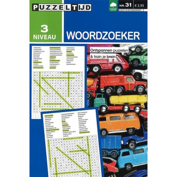 Puzzeltijd Puzzelboek 96 pagina's - Woordzoeker 3*