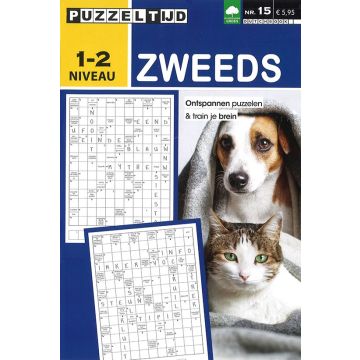 Puzzeltijd Puzzelboek 96 pagina's - Zweeds 1-2*