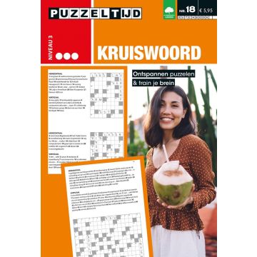 Puzzeltijd Puzzelboek 96 pag. Kruiswoord 3*