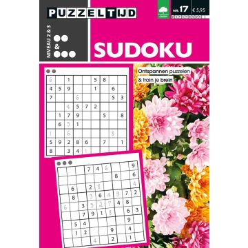 Puzzeltijd Puzzelboek 96 pag. Sudoku 2-3*