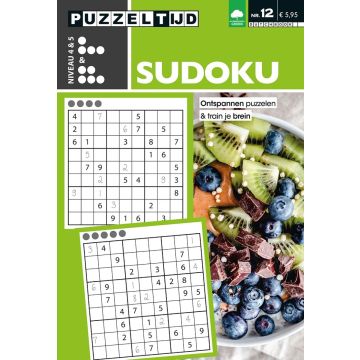 Puzzeltijd Puzzelboek 96 pag. Sudoku 4-5*