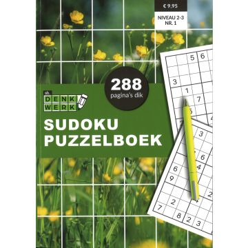 Puzzeltijd Puzzelboek 288 pagina's - Sudoku 2-3*