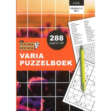 Puzzeltijd Puzzelboek 288 pagina's - Varia 2-3*