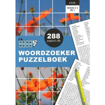 Puzzeltijd Puzzelboek 288 pagina's - Woordzoeker 2-3*