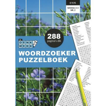 Puzzeltijd Puzzelboek 288 pagina's - Woordzoeker 2-3*