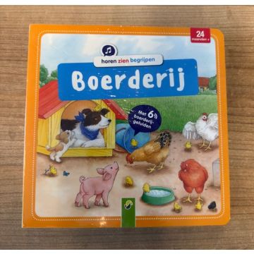 Horen Zien Begrijpen Boerderij - Geluidsboekje