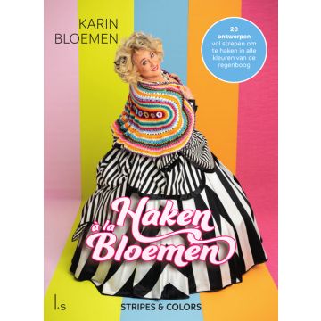 Haken à la Bloemen 4  - Stripes & colors - (uitverkoop)