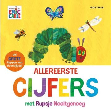 !! Allereerste cijfers met Rupsje Nooitgenoeg - Eric Carle