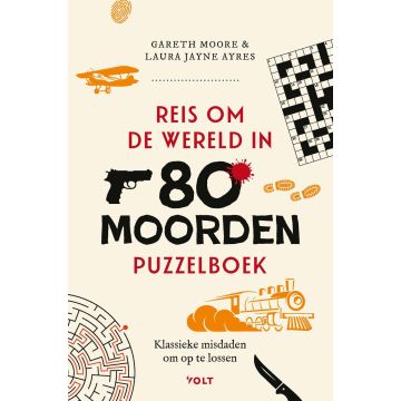 Reis om de wereld in 80 moorden puzzelboek - Gareth Moore - nu beschikbaar