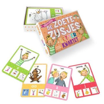 De Zoete Zusjes letterkwartet - Hanneke de Zoete