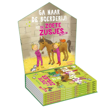 De Zoete Zusjes op de boerderij - Display 6 stuks + Backcard