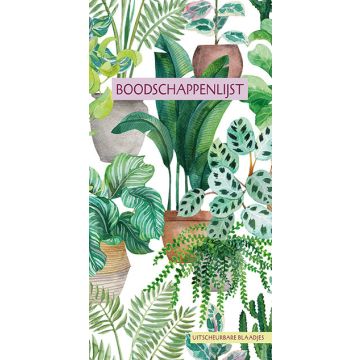 Boodschappenlijst - Urban Jungle