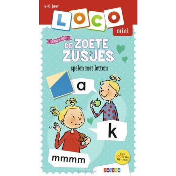 !! Loco mini De Zoete Zusjes spelen met letters - Hanneke de Zoete
