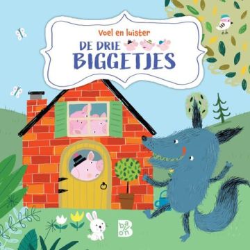 Voel- en luisterboek - De drie biggetjes