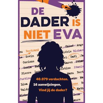 De dader is niet Eva - Puzzel Moordmysterie - Côme Delaurean - nu beschikbaar