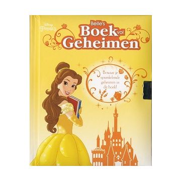 Disney Belle's boek vol geheimen. Dagboekje, 48 pagina's