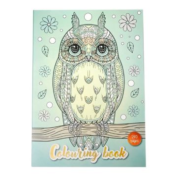 Mandala Kleurboek Uil – 240 pagina's dik papier