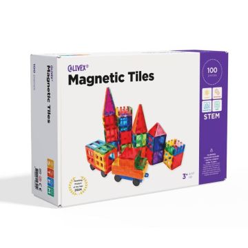Calivex - Magnetic Tiles - Set van 100 stuks