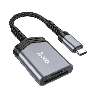 Hoco - 2-in-1 card reader Type-C