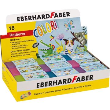 Counterdisplay - Gum Eberhard Faber Colori assorti kleuren a 18 stuks