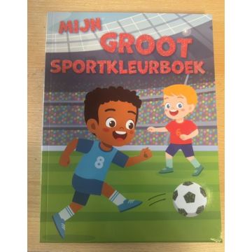Mijn groot sportkleurboek