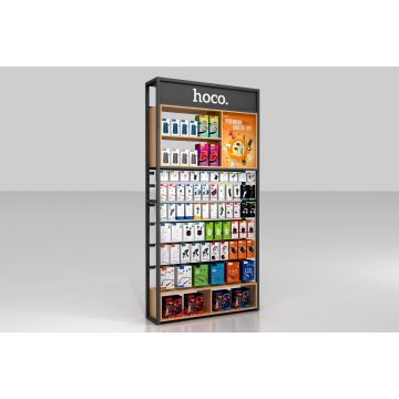 Hoco A1 stelling L120cm - D30cm - H240cm + 75 haken