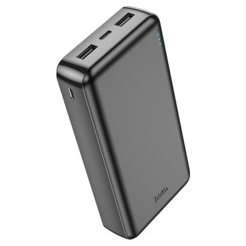 Hoco J100A Slimline Powerbank 20.000mAh - Zwart