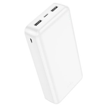 Hoco J100A Slimline Powerbank 20.000mAh - Wit