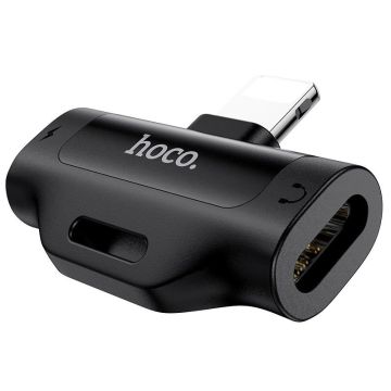 Hoco Adapter Dual Lightning Audio Converter - EOL 