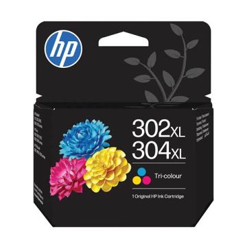 Original HP 302 / 304 Color XL