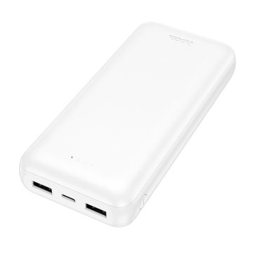 Hoco J153A Powerbank 20.000 mAh - 2x USB-A Output - Wit